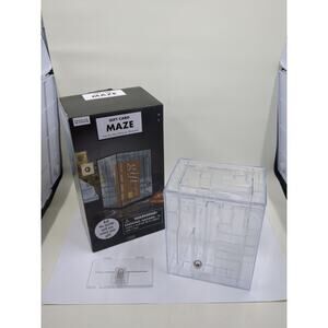 Gift Card Holder Maze Puzzle Brain Teaser Christmas Birthday Gag Gift Prank